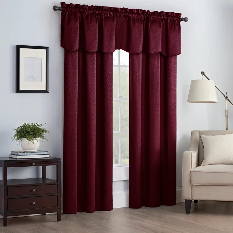 Canova Polyester Blend Light Filtering Curtain Panel