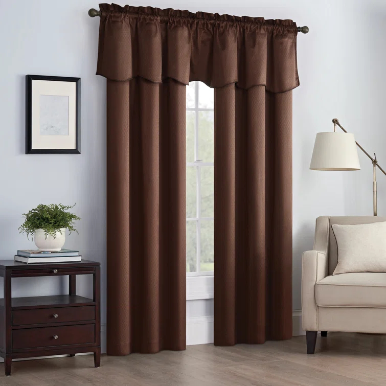 Canova Polyester Blend Light Filtering Curtain Panel