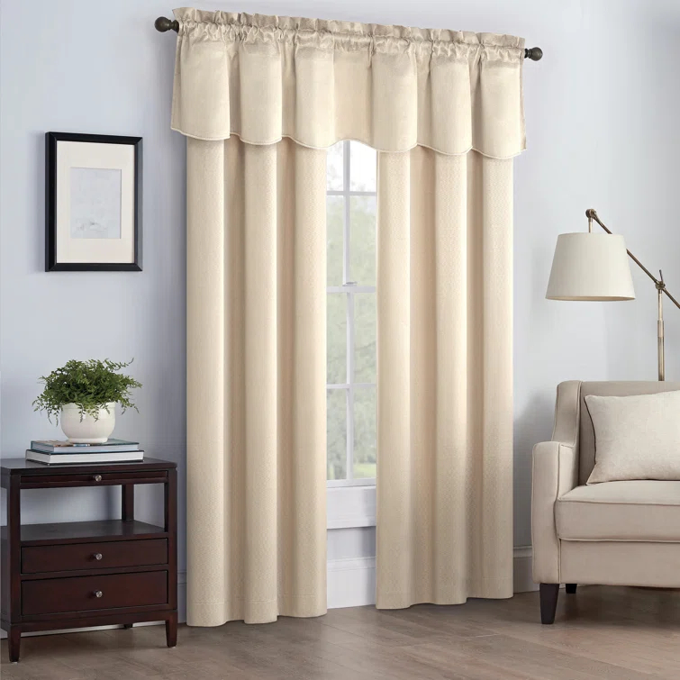 Canova Polyester Blend Light Filtering Curtain Panel