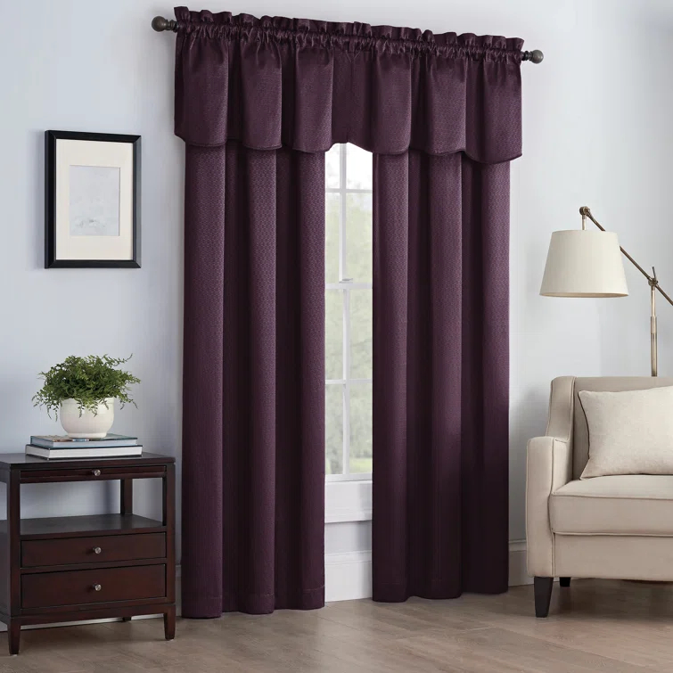 Canova Polyester Blend Light Filtering Curtain Panel