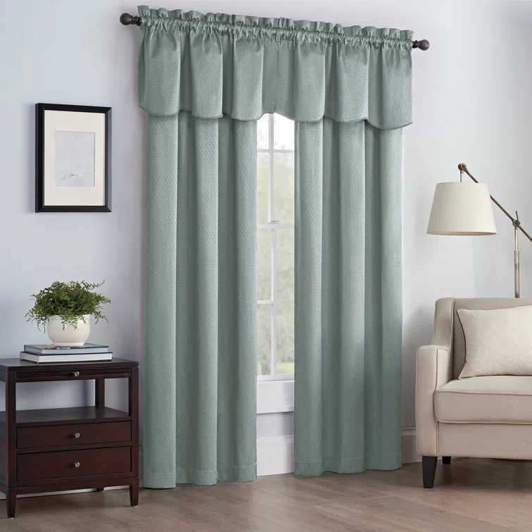 Canova Polyester Blend Light Filtering Curtain Panel