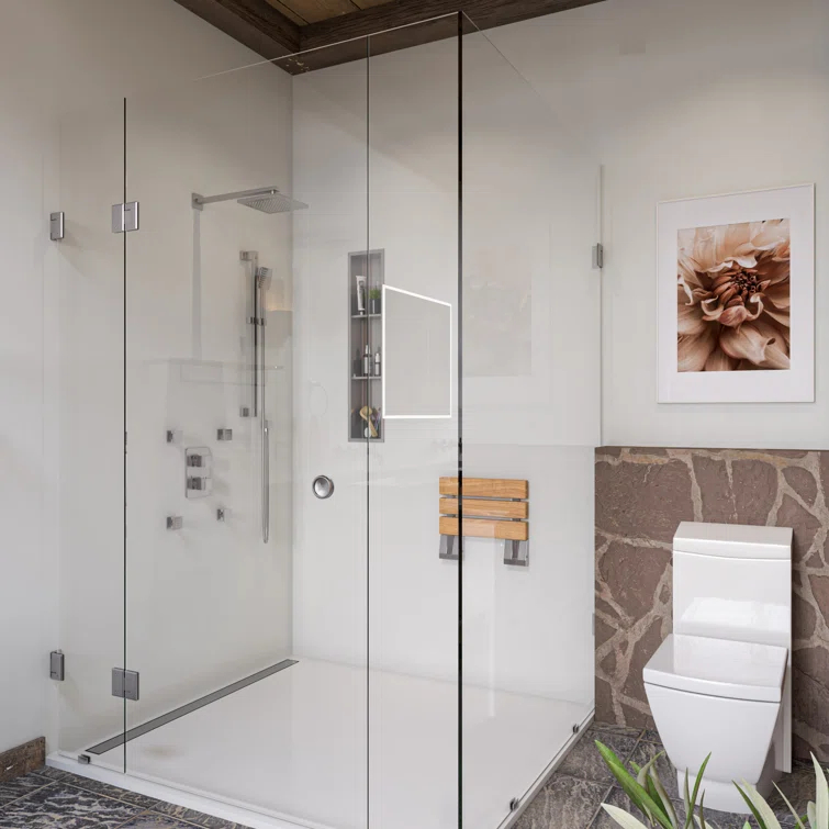 Complete Shower System with Rough in-Valve