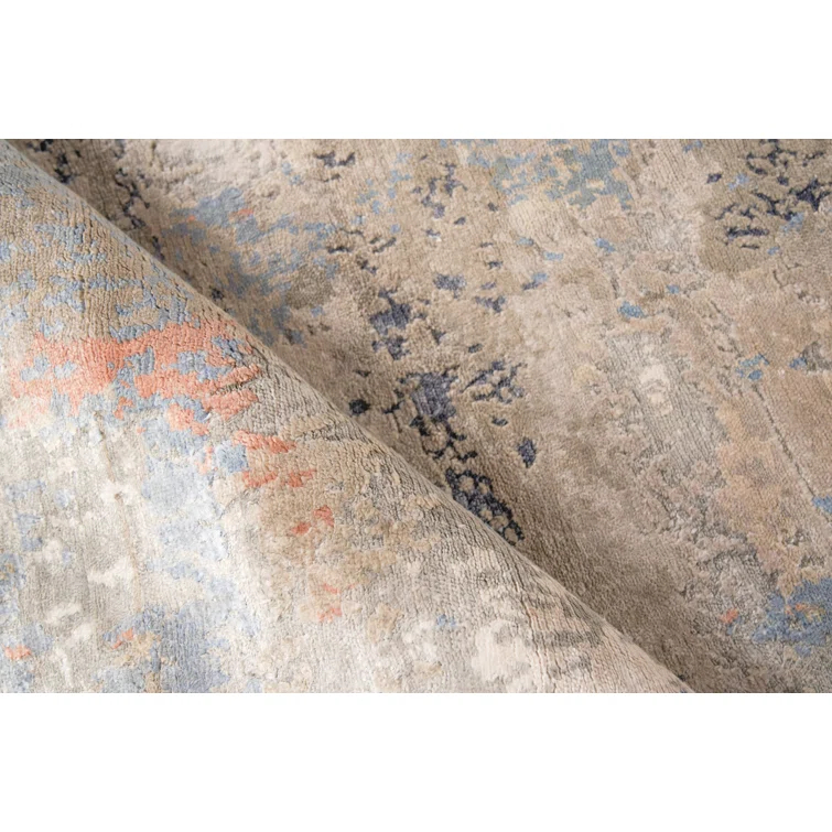 Laureno Silk Geometric Rug