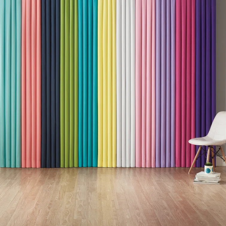 Kendall Polyester Blackout Curtain Single Panel