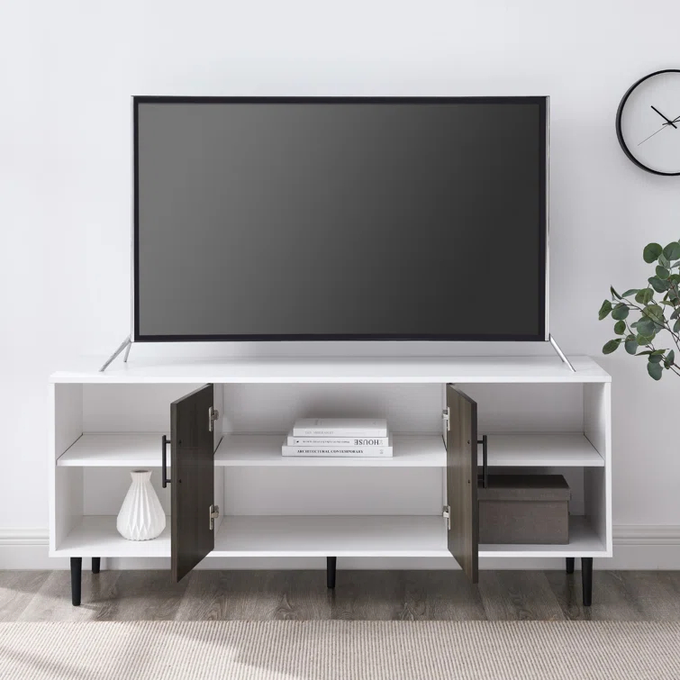 Akyrah 58" 2-Door TV Stand for TVs up to 65"