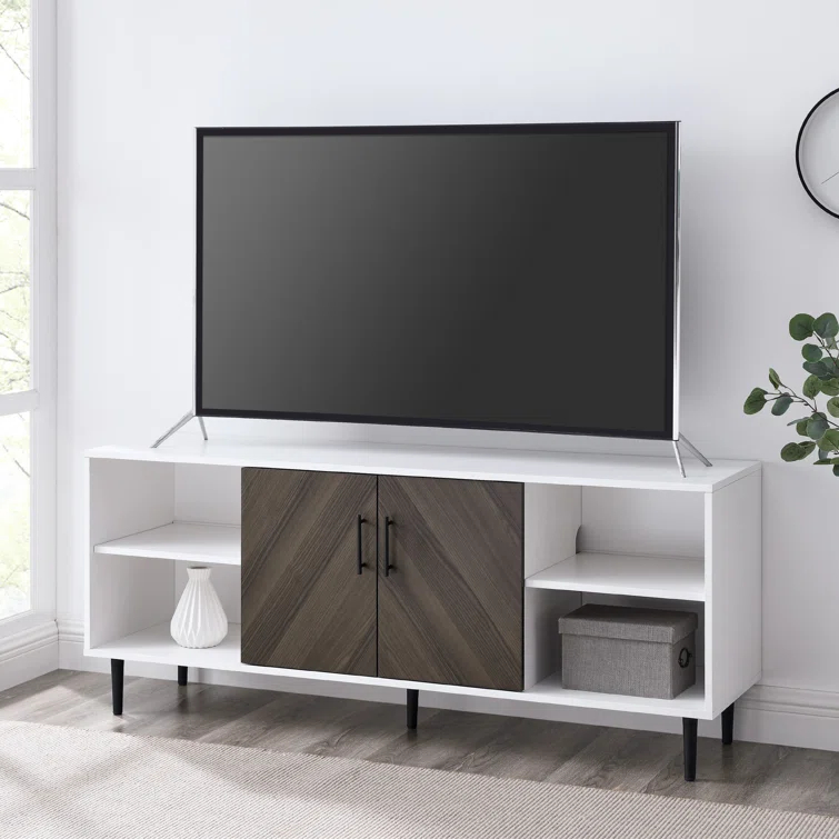 Akyrah 58" 2-Door TV Stand for TVs up to 65"