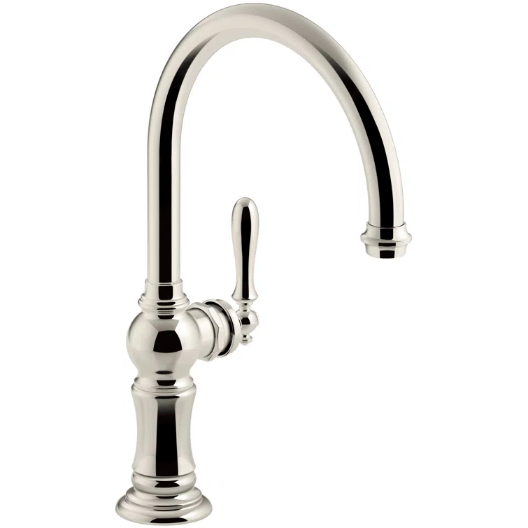 Artifacts® Single-Hole Kitchen Faucet with Swing Spout, Arc Spout Design