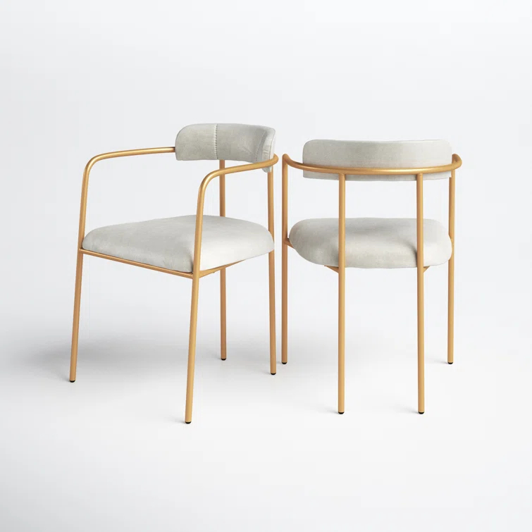 Lenna Upholstered Dining Arm Chair