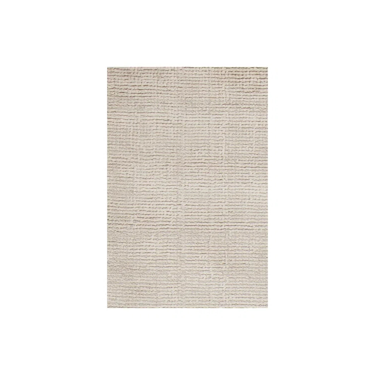 Orim Earth-Tone Hand-Woven Wool Blend 5' x 7' Area Rug
