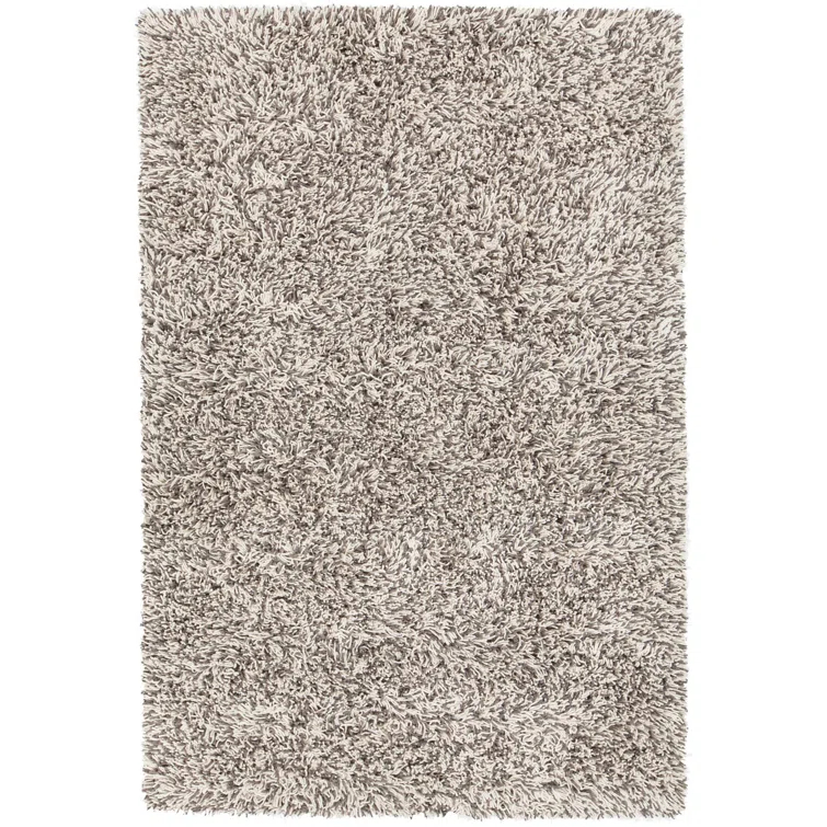 Eleanor Shag White/Gray Area Rug