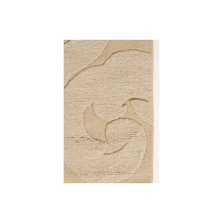 Raya Tufted Wool Gold Area Rug