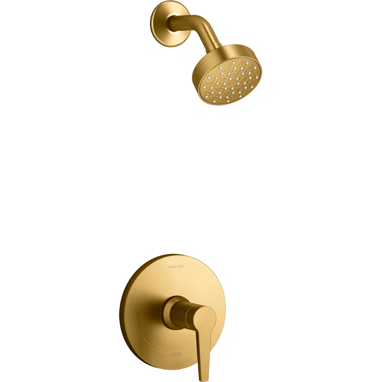 Pitch Rite-Temp Shower Trim Set, Less Showerhead