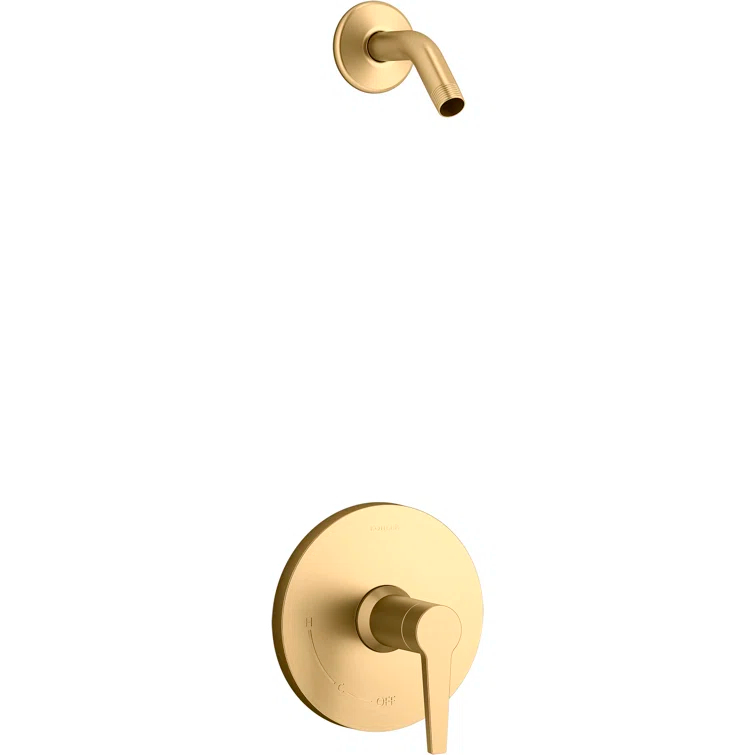Pitch Rite-Temp Shower Trim Set, Less Showerhead