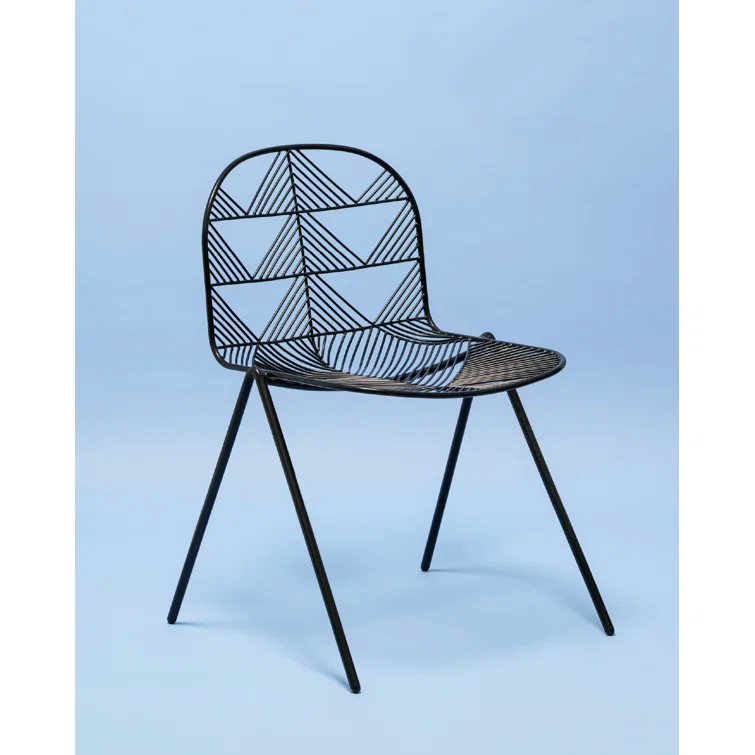 Betty Metal Windsor Back Stacking Side Chair
