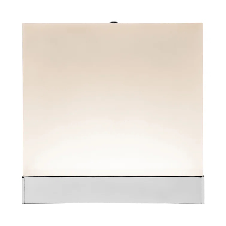 Saadet Chrome Flush Mounted Sconce
