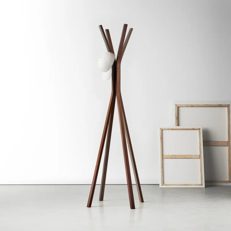 Glynis 4 - Hook Freestanding Coat Rack