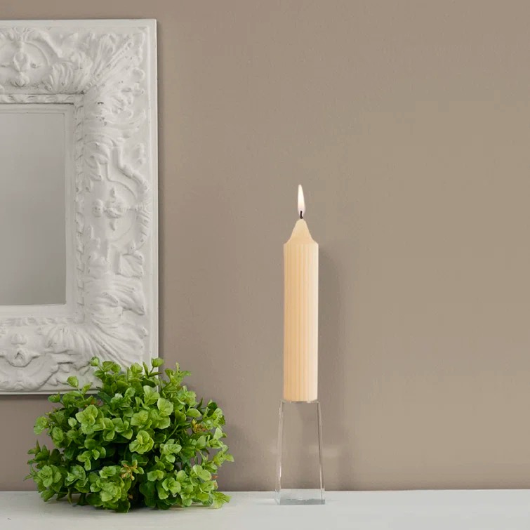 Grecian Collenette Unscented Taper Candle