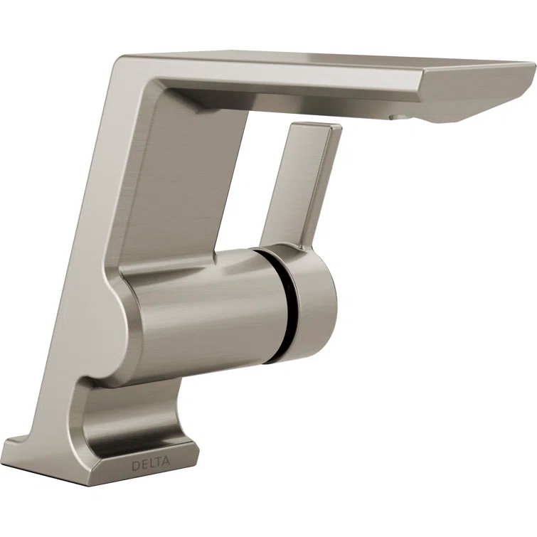Pivotal Single Hole Bathroom Faucet with Drain Assembly