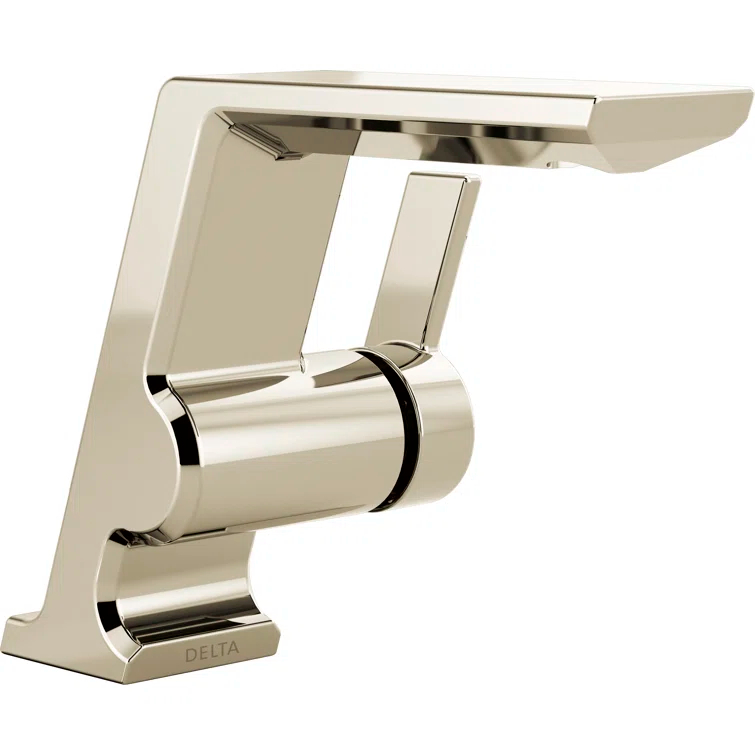 Pivotal Single Hole Bathroom Faucet with Drain Assembly and DIAMOND™ Seal Technology
