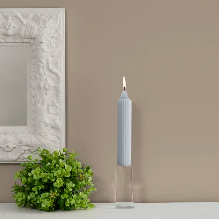 Grecian Collenette Unscented Taper Candle