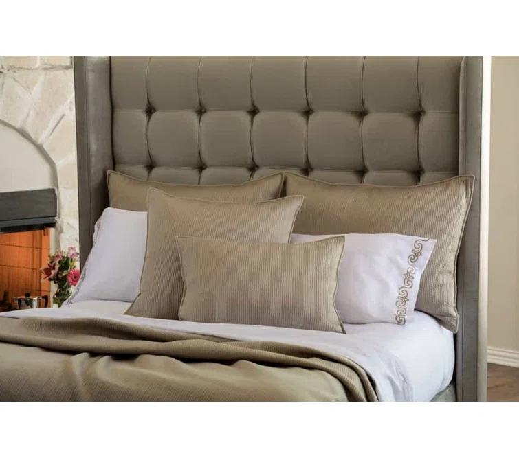 Lili Alessandra Retro Feather Reversible Throw Pillow