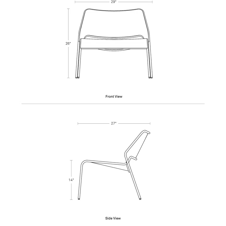 Hot Mesh Lounge Chair