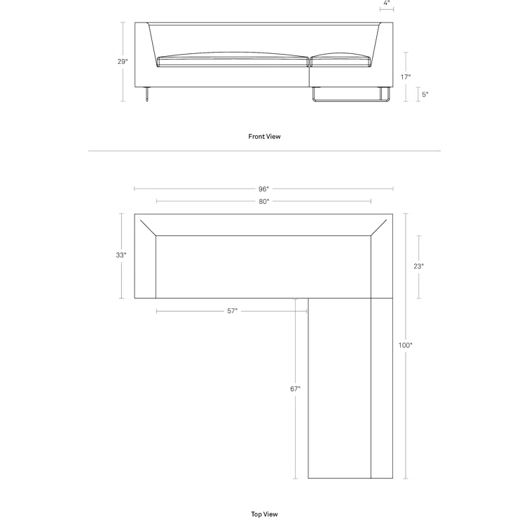 Bonnie and Clyde Sectional Sofa