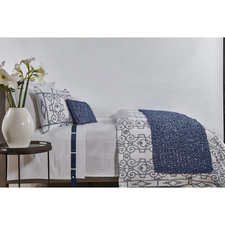 Ribbon Knit Throw Pillow