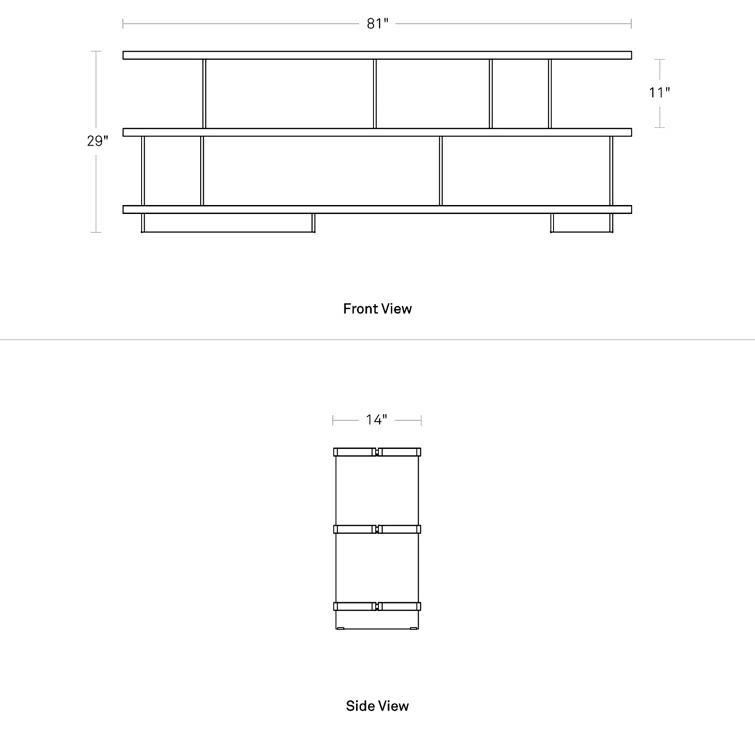 Happy Day Geometric Bookcase