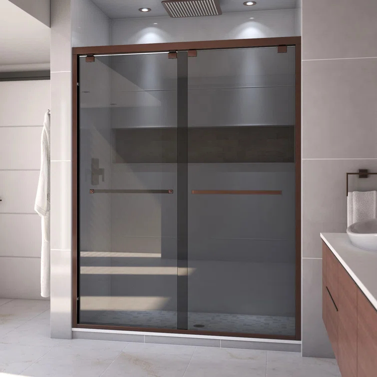 Encore 56" W x 76" H Bypass Shower Door with ClearMax™ Technology
