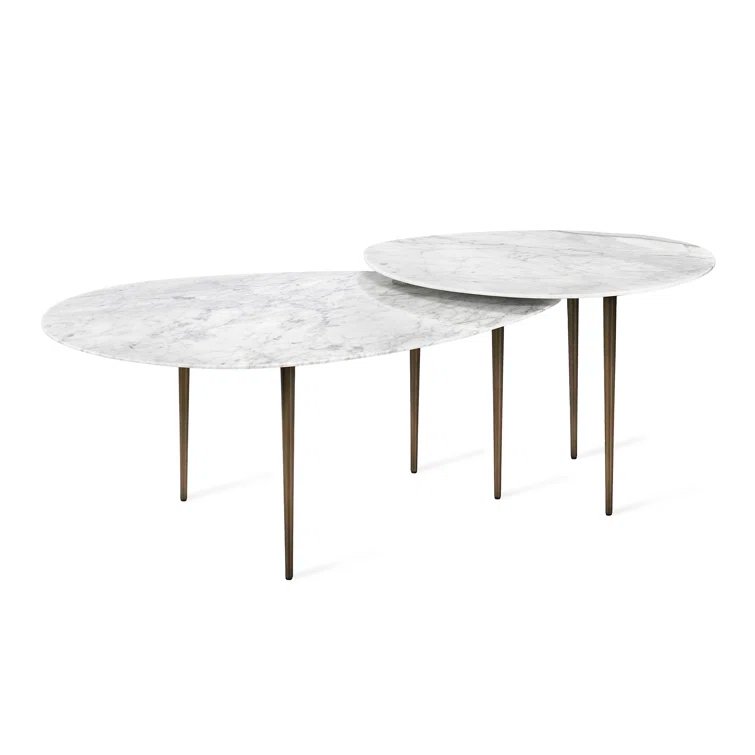 Interlude Alexia Nesting Coffee Table