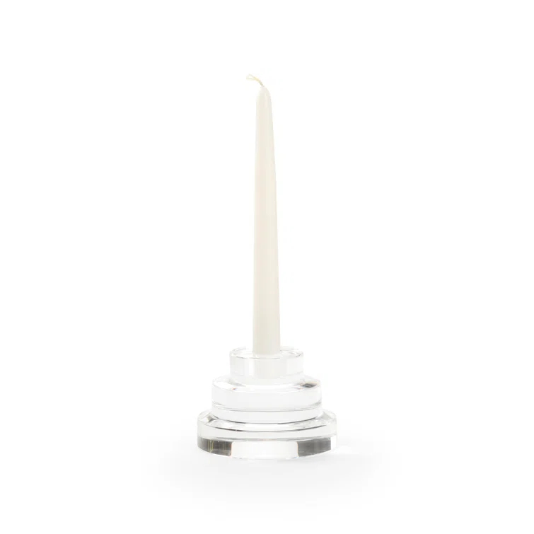 3.3'' H Crystal Tabletop Candlestick