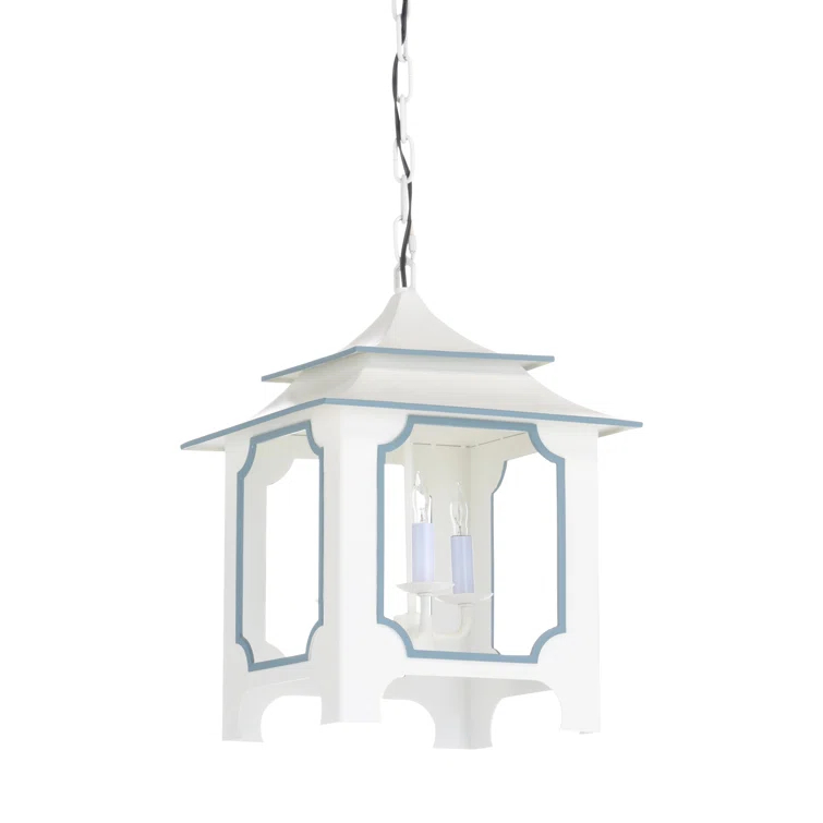 Tole 3 - Light Dimmable Lantern Square / Rectangle Chandelier