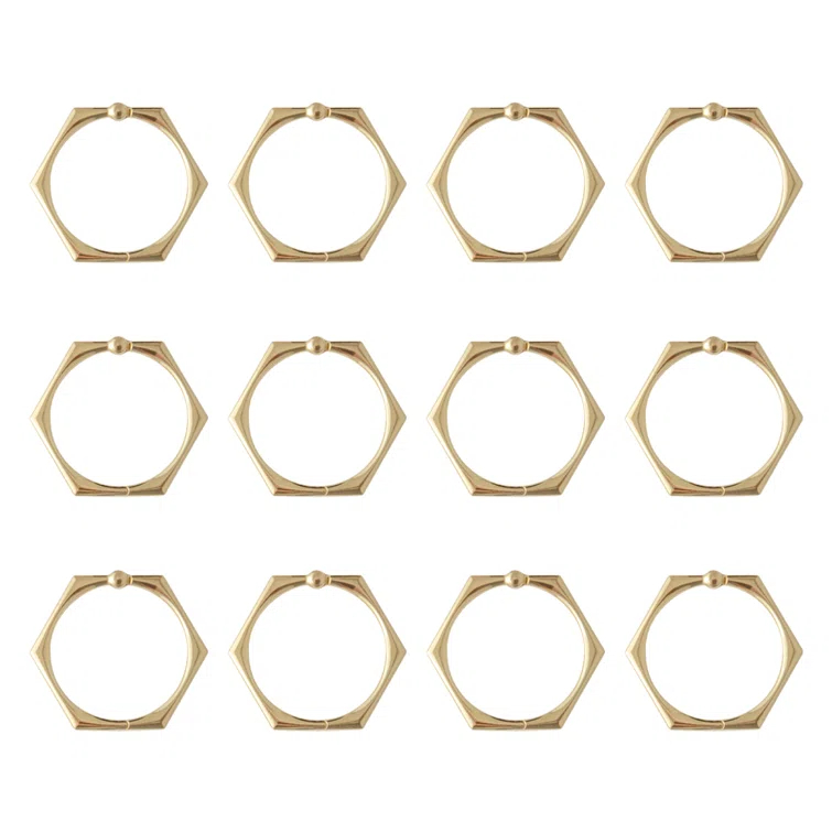 Utopia Alley Shower Curtain Hooks (Set of 12)