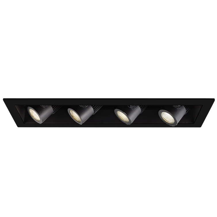 Precision 18.5'' Matte Black Decorative Recessed Trim