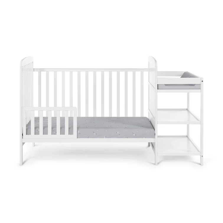 Ramsey 3-in-1 Convertible Crib and Changer Combo