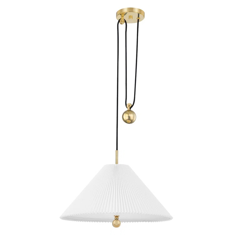 Elyna Pendant Light - Antique Brass