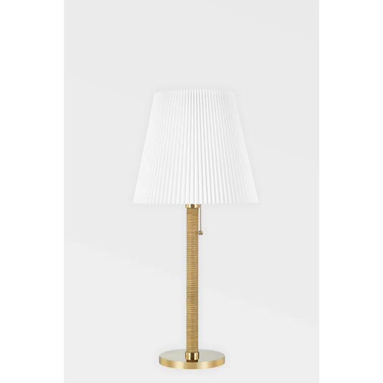 Elyna Table Lamp - Antique Brass