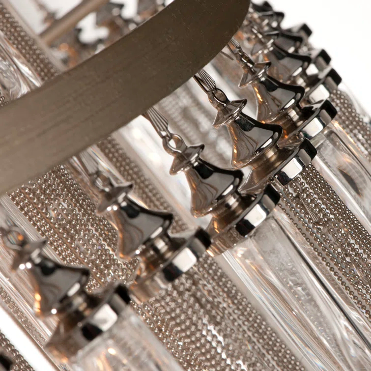 Chimera 10-Light Shaded Tiered Chandelier