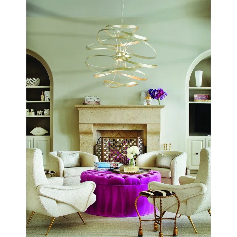 Corbett Lighting Calligraphy 2 Light Chandelier