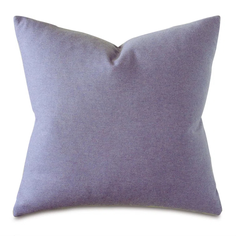 Heathered Wool Vincent Textured Square Pillow Cover & Insert