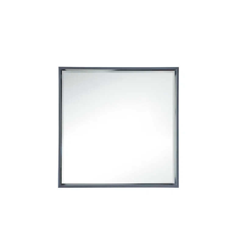 James Martin Vanities Milan Wood Flat Wall Mirror