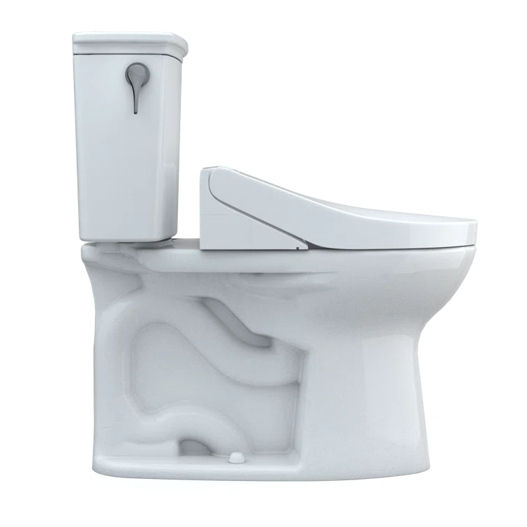 TOTO MW7863084CEG#01 Drake® 1.28 GPF (Water Efficient) Elongated Two-Piece Toilet with Tornado Flush (Seat Included)