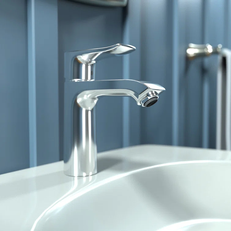Hansgrohe 31204001 Metris E 110 Single Hole Bathroom Faucet