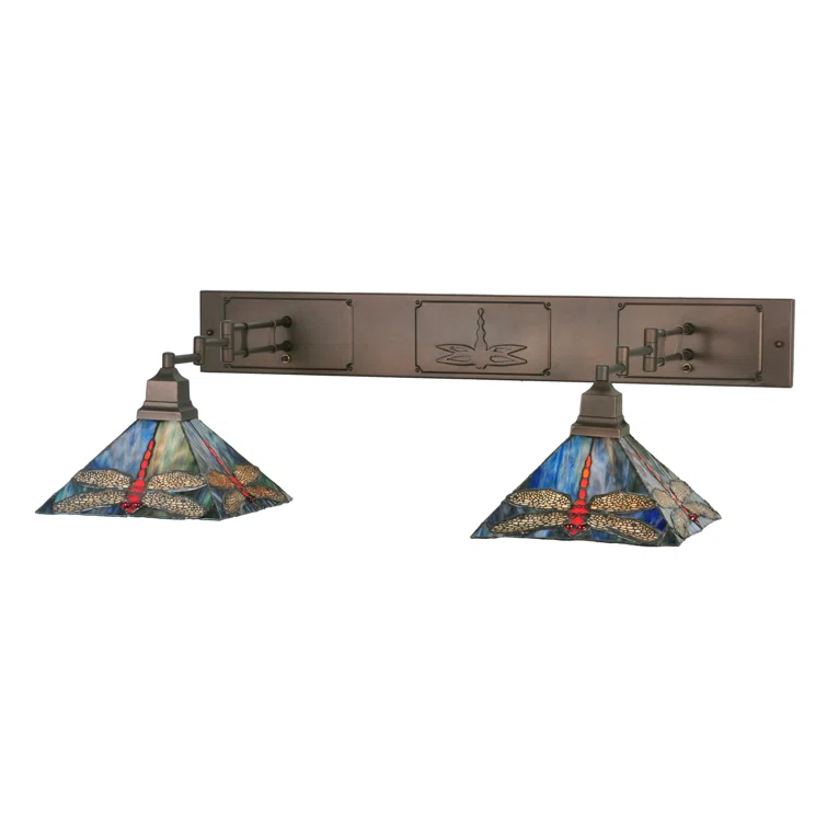 Meyda Tiffany & Stained Glass Swing Arm Sconce