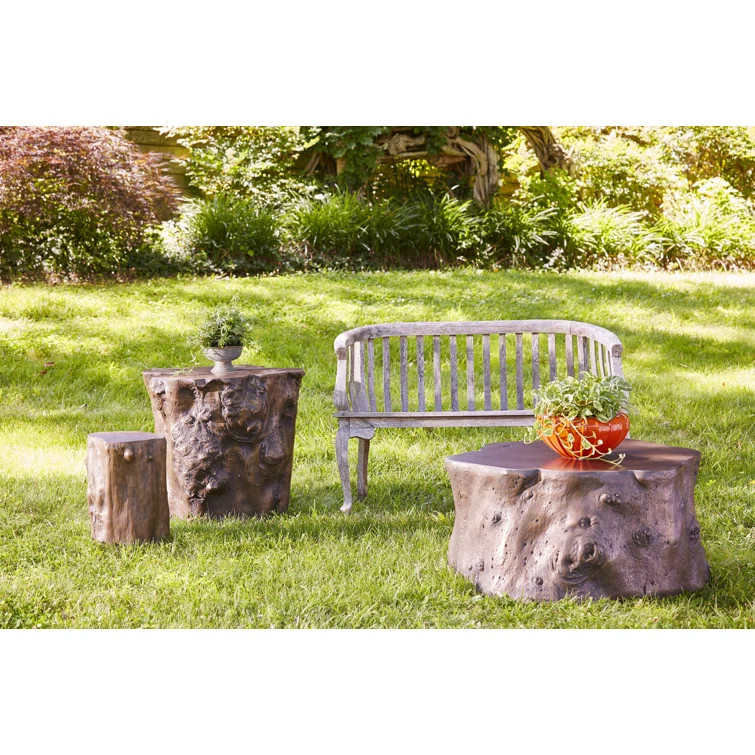 Log Side Table