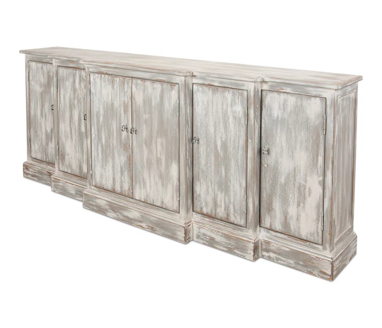 Waterfall 80'' Solid Wood Sideboard