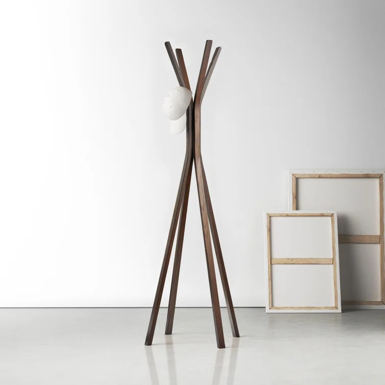 Glynis 4 - Hook Freestanding Coat Rack