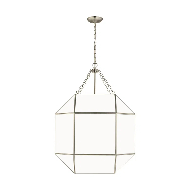 Reid 4 Light Glass Dimmable Pendant