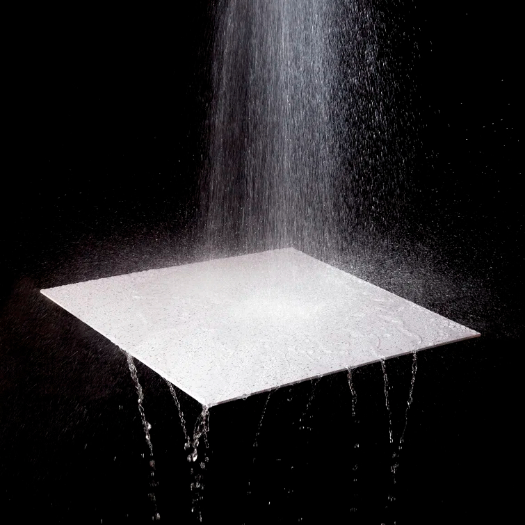 Waterproof Designer Series 24'' L x 24'' W Textured Vinyl Drop-In Ceiling Tile